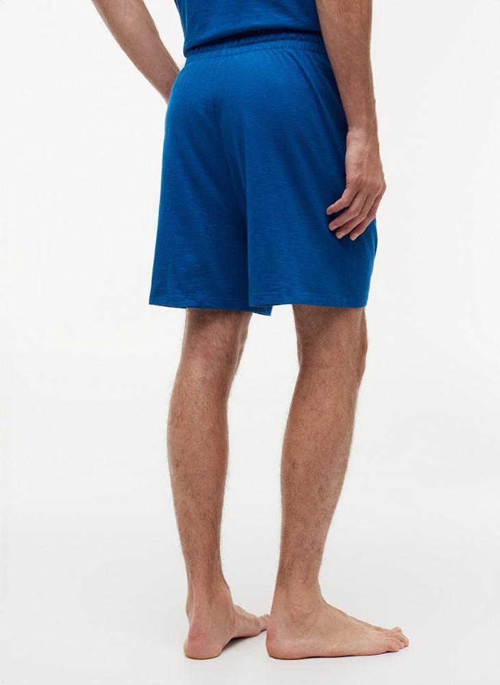 TOMMY HILFIGER Essential Textured Jersey Pyjama Shorts - Image 2